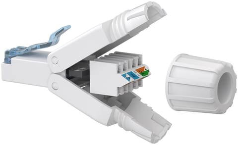 ⁨Wtyk sieciowy RJ45 8P8C CAT6A UTP skręcany Goobay⁩ w sklepie Wasserman.eu