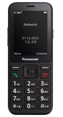 ⁨Mobile phone KX-TU250 4G black⁩ at Wasserman.eu