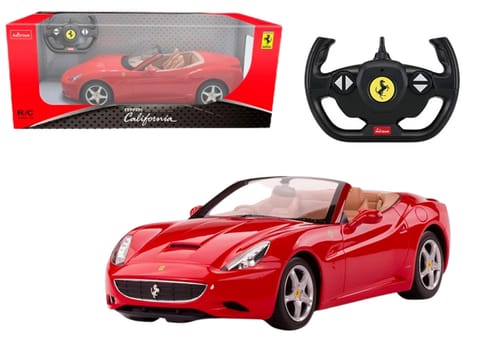 ⁨Auto R/C 1:24 Zdalnie Sterowane Sportowe Ferrari California Czerwone⁩ w sklepie Wasserman.eu