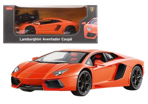 ⁨Auto RC 1:14 Rastar Lamborghini Aventador LP700 Pomarańczowe⁩ w sklepie Wasserman.eu