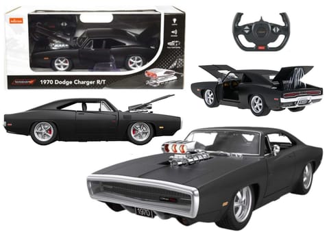 ⁨Auto RC 1:16 Zdalnie Sterowany Dodge Charger R/T Otwierane Elementy Czarny⁩ w sklepie Wasserman.eu