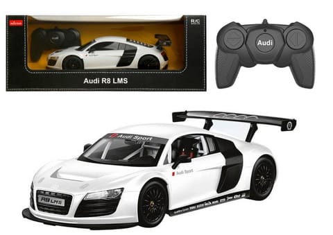 ⁨Auto Sportowe RC 1:18 Zdalnie Sterowane Audi R8 Białe⁩ w sklepie Wasserman.eu