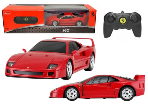 ⁨Auto Sportowe RC 1:24 Zdalnie Sterowane Ferrari F40 Czerwone⁩ w sklepie Wasserman.eu