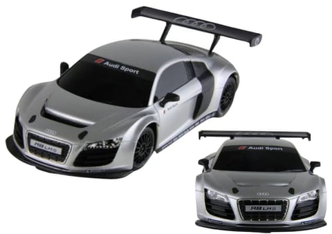 ⁨Auto R/C 1:24 Zdalnie Sterowane Sportowe AUDI R8 LMS Srebrne⁩ w sklepie Wasserman.eu