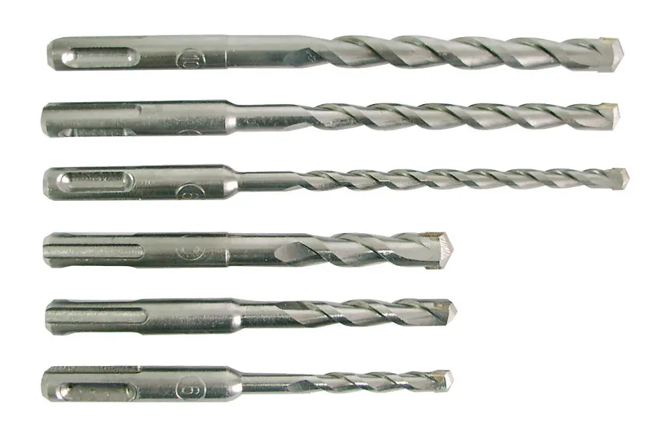 ⁨Concrete drill bits sds+,kpl.5 pcs. 5.6*110mm; 8.10.12*160mm⁩ at Wasserman.eu