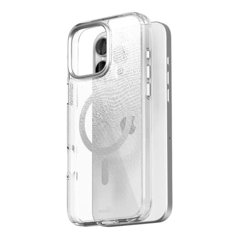 ⁨Moshi iGlaze MagSafe - Etui iPhone 16 Pro Max (Mist White)⁩ w sklepie Wasserman.eu