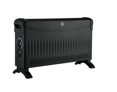 ⁨VOLTENO BASIC CONVECTOR 2000W WITH SUPPLY 750W/1250W/2000W. BLACK⁩ at Wasserman.eu