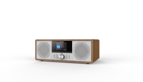 Wieża stereo Denver MIR-270DW z radiem internetowym dark wood w sklepie Wasserman.eu