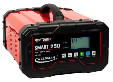 ⁨PROSTOWNIK WELDMAN INWENTOROWY SMART 250  12V/24V Z ROZRUCHEM⁩ w sklepie Wasserman.eu