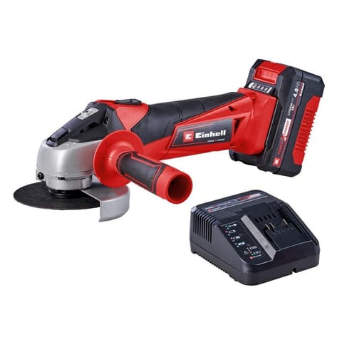 ⁨EINHELL ANGLE GRINDER TC-AG 18/115 Li 4Ah⁩ at Wasserman.eu