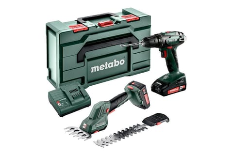 METABO.ZESTAW COMBO 18V 2.2.5 (BS 18 + SGS 18 LTX) Q 2x2,0Ah w sklepie Wasserman.eu