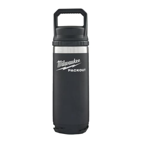 ⁨MILWAUKEE PACKOUT THERMAL BOTTLE 532ml BLACK⁩ at Wasserman.eu