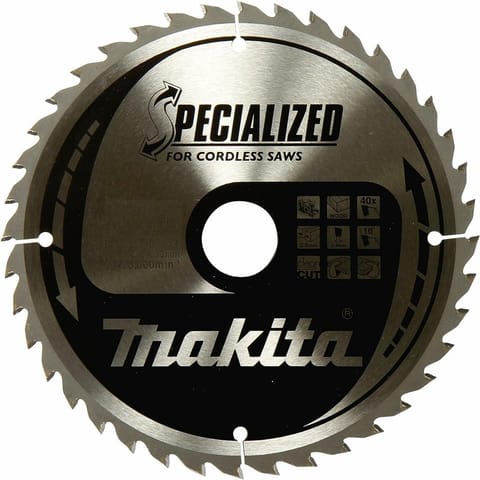 ⁨MAKITA CIRCULAR SAW BLADE 136x20x36z SPECIALIZED WOOD⁩ at Wasserman.eu