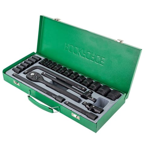 ⁨ROCKFORCE WRENCH SET 24pcs. 1/2" 6ANGLE. (8-32mm)⁩ at Wasserman.eu