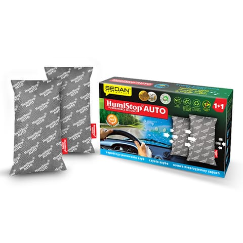 ⁨Samochodowy pochłaniacz wilgoci humistop auto 1 + 1⁩ w sklepie Wasserman.eu