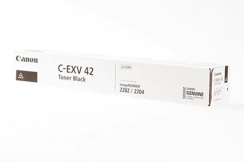 ⁨Canon Original Toner Cartridge CEXV42, black, 10200s, 6908B002, Canon imageRUNNER 2202, 2202N, O⁩ at Wasserman.eu