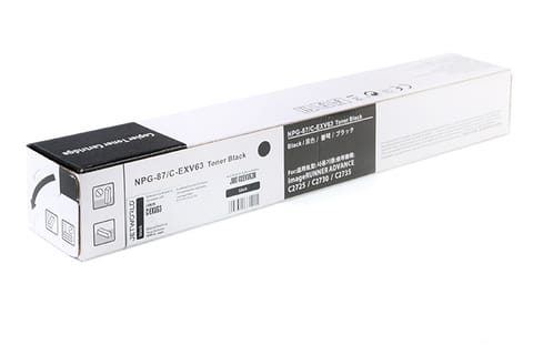 ⁨Toner JetWorld Czarny Canon imageRUNNER 2725i, 2730i, 2745i zamiennik CEXV63 (5142C002)⁩ w sklepie Wasserman.eu