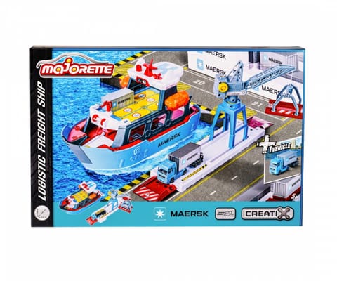 ⁨Set Majorette Maersk + 1 vehicle⁩ at Wasserman.eu