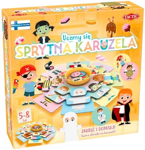 Gra Uczymy Się: Sprytna Karuzela w sklepie Wasserman.eu