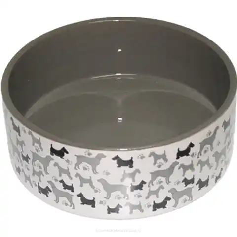 ⁨YARRO Miska ceramiczna dla psa Psy 19,5x7,5cm [Y2716]⁩ w sklepie Wasserman.eu