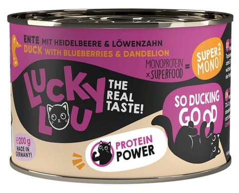 ⁨Lucky Lou SuperMono Kaczka puszka 200g⁩ w sklepie Wasserman.eu