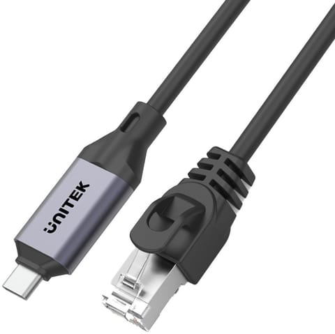 ⁨Unitek Kabel Ethernet USB C RJ-45 LAN, przewód sieciowy, 3m⁩ w sklepie Wasserman.eu