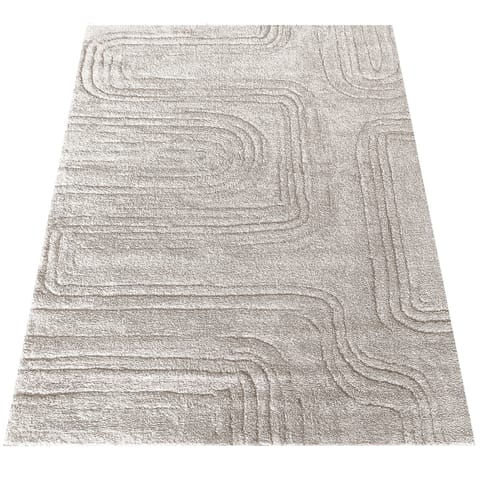 ⁨Dywan Serenity 01 Beige : Kolor - beżowy, Rozmiar - 80 x 150 cm⁩ w sklepie Wasserman.eu