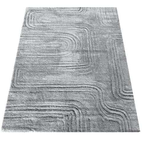 ⁨Dywan Serenity 01 Grey : Kolor - szary, Rozmiar - 200 x 290 cm⁩ w sklepie Wasserman.eu