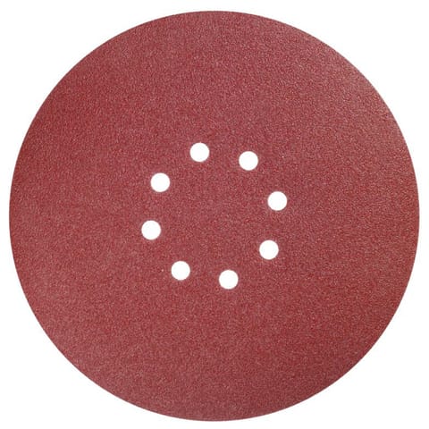 ⁨KRĄŻKI ŚCIERNE 225MM 5 SZTUK GR.100 225MM Z OTWORAMI⁩ w sklepie Wasserman.eu