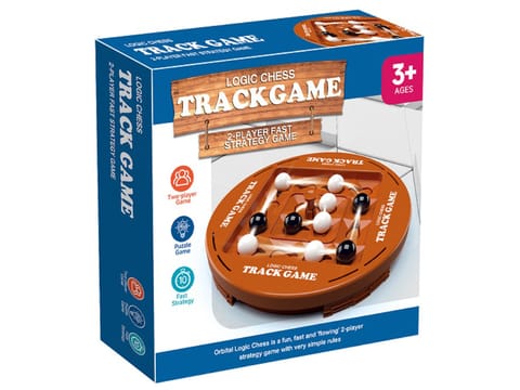 ⁨Logiczna gra planszowa, strategiczna "Track game" 4 W Rzędzie⁩ w sklepie Wasserman.eu