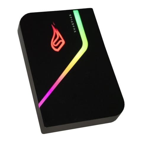 ⁨Dysk zewnętrzny SSD SureFire PyroDrive Gaming 2TB USB 3.2 Gen 1 (460/440 MB/s) czarny⁩ w sklepie Wasserman.eu