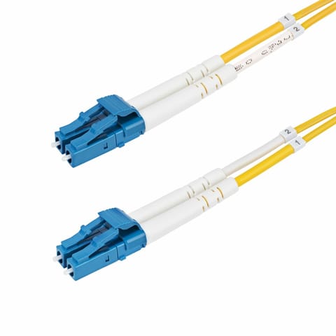 ⁨2M LC TO LC OS2 FIBER CABLE/OS2/UPC/DUPLEX/LSZH⁩ at Wasserman.eu