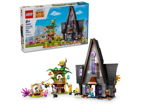 ⁨LEGO MINIONS 75583 Minions and Gru's Family Mansion⁩ at Wasserman.eu