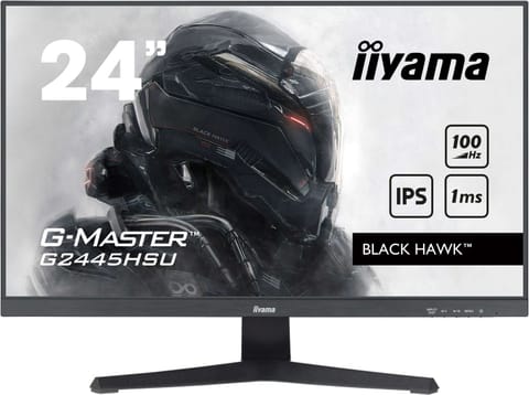 ⁨iiyama G-MASTER G2445HSU-B2 computer monitor 61 cm (24") 1920 x 1080 pixels Full HD LCD Black⁩ at Wasserman.eu