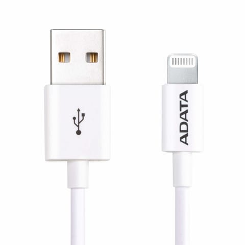 ⁨ADATA Lightning & Sync Cable white,⁩ w sklepie Wasserman.eu