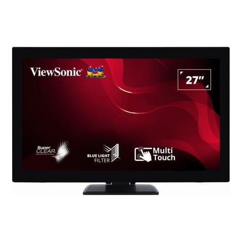 Monitor przenośny dotykowy ViewSonic 27" Touch TD2760 (VS18170) HDMI DP VGA 2xUSB USB-B RS-232 głośniki 2x2W w sklepie Wasserman.eu