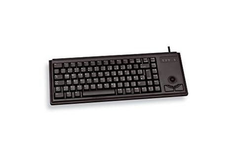 ⁨CHERRY G84-4400 TRACKBALL/KEYBOARD PS/2 BLACK⁩ w sklepie Wasserman.eu