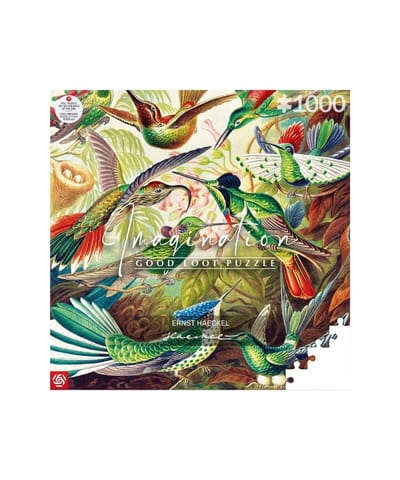 ⁨Imagination Puzzle Ernst Haeckel Hummingbirds 1000 elements⁩ at Wasserman.eu