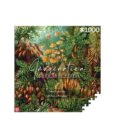⁨Imagination Puzzle: Ernst Haeckel Muscinae 1000 elements⁩ at Wasserman.eu