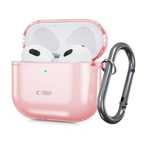 ⁨Etui do APPLE AIRPODS 4 Tech-Protect Flexair Baby różowe⁩ w sklepie Wasserman.eu