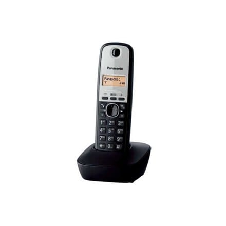 ⁨Panasonic | Telefon bezprzewodowy | KX-TG1911FXG | Wbudowany wyświetlacz | ID dzwoniącego | Czarny/Szary⁩ w sklepie Wasserman.eu