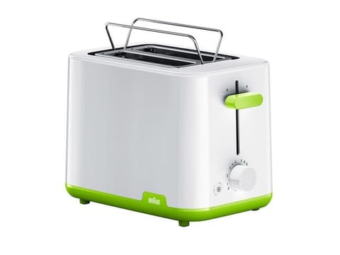 ⁨Braun HT 1010 8 2 slice(s) 900 W Green, White⁩ at Wasserman.eu