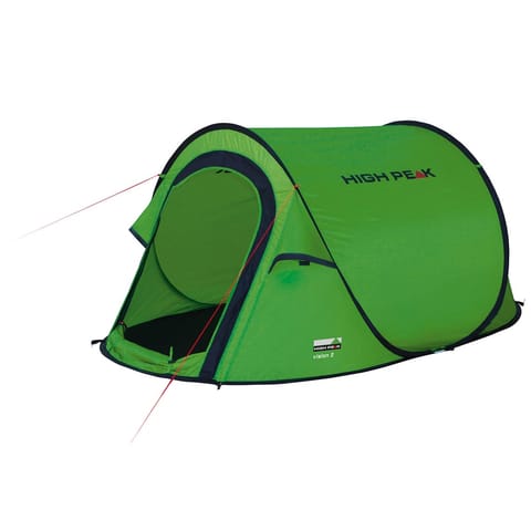 ⁨High Peak Vision 2 Green Tunnel tent⁩ at Wasserman.eu