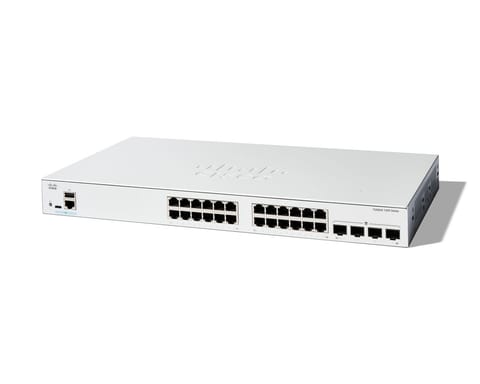 ⁨Cisco Catalyst 1200-24T-4G Smart Switch, 24 Port GE, 4x1GE SFP, Limited Lifetime Protection (C1200-24T-4G)⁩ at Wasserman.eu