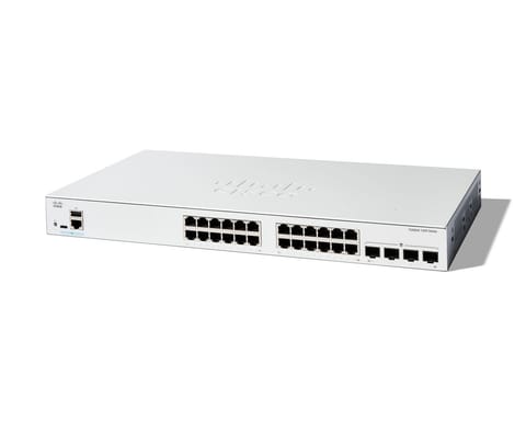 ⁨Cisco C1200-24T-4G łącza sieciowe Zarządzany L2/L3 Gigabit Ethernet (10/100/1000) Biały⁩ w sklepie Wasserman.eu