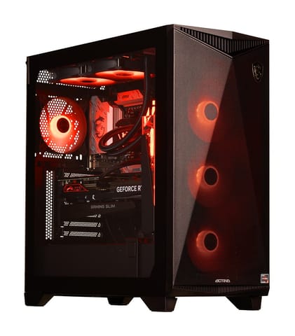 ⁨Actina 5901443406358 PC AMD Ryzen™ 7 9800X3D 32 GB DDR5-SDRAM 2 TB SSD NVIDIA GeForce RTX 4070 Ti Super Midi Tower Black⁩ at Wasserman.eu