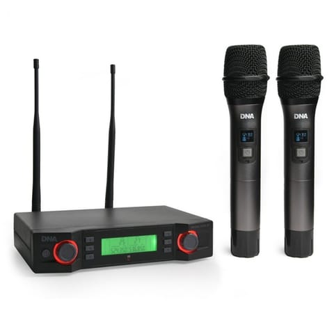 ⁨DNA Professional VM Dual Vocal Set - bezprzewodowy system mikrofonowy⁩ w sklepie Wasserman.eu