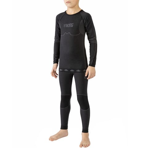 ⁨Komplet termoaktywny Viking Riko Junior (kolor Fioletowy, rozmiar 116 cm)⁩ w sklepie Wasserman.eu