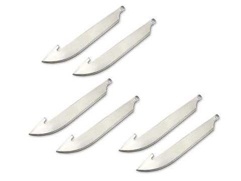 ⁨6 replacement blades for the Outdor Edge Drop-Point 350⁩ at Wasserman.eu