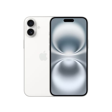 ⁨Apple iPhone 16 Plus 17 cm (6.7") Dual SIM iOS 18 5G USB Type-C 128 GB White⁩ at Wasserman.eu